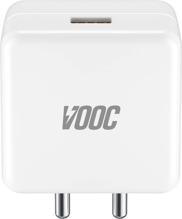 Realme VOOC Flash Charger VC54GBIN / VC54GBIH 20W 4A Mobile Charger  (White)