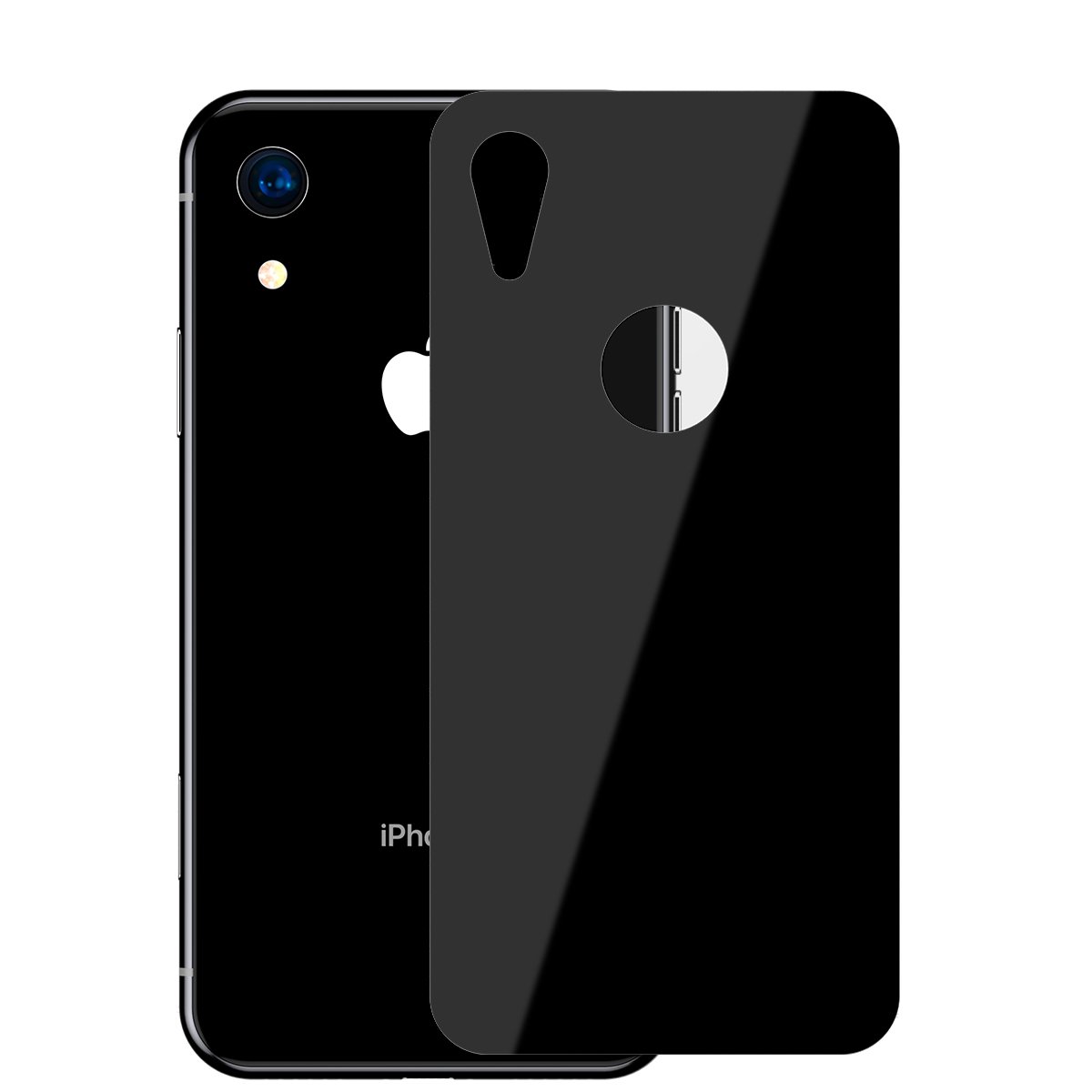 IPHONE XR BACK TEMPERED GLASS