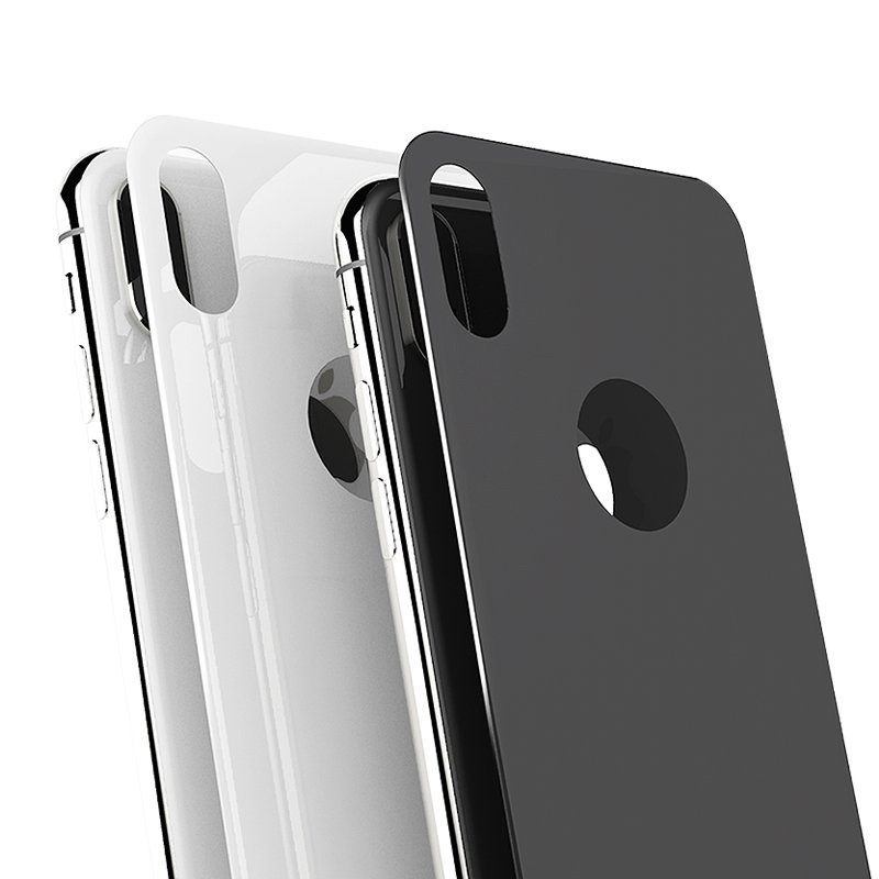 IPHONE XS MAX BACK TEMPERED GLASS