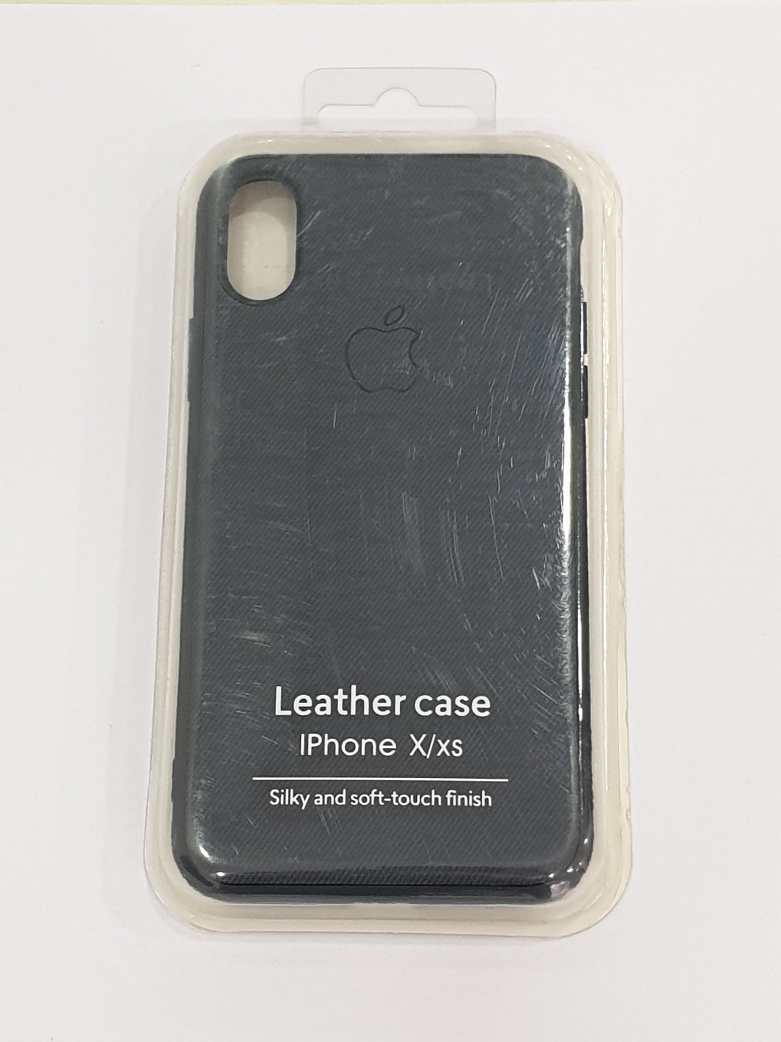 Apple iPhone X / XS Lether Finish Back Cover.