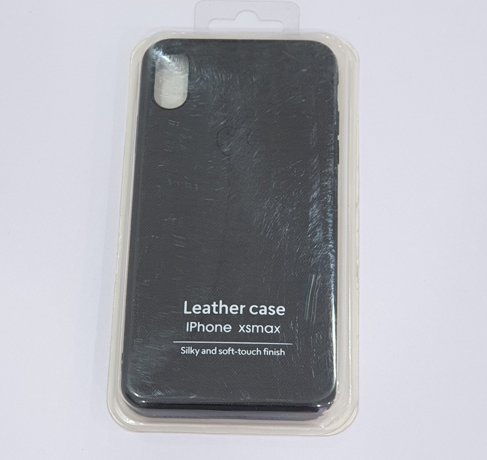 Iphone Xs Max Leather Back Cover