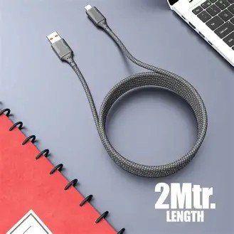 Ubon WR408 USB to C Cable 2MTR 65W