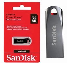 Sandisk Cruzer Force Metal 32GB Pen Drive