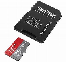 Sandisk Ultra 128GB Micro SD Card with Adapter