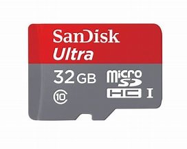 Sandisk Ultra 32GB Micro SD Card